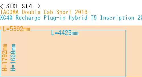 #TACOMA Double Cab Short 2016- + XC40 Recharge Plug-in hybrid T5 Inscription 2018-